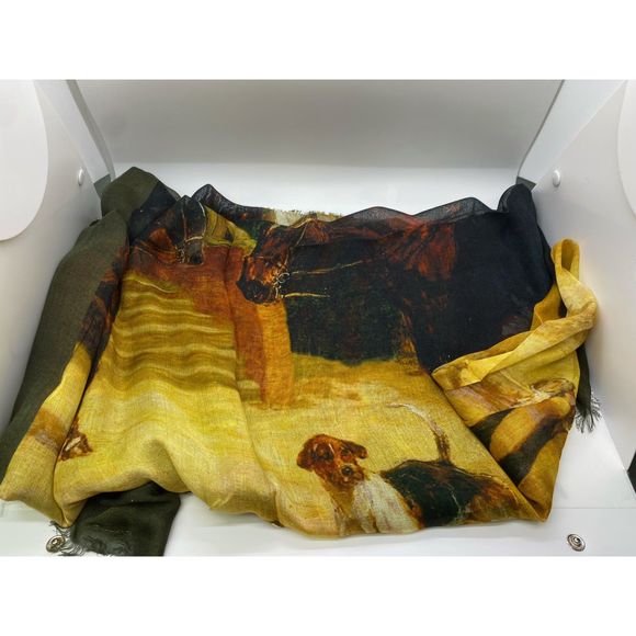 Patricia Nash-DISCOVERY SCARF-Country Ride NEW WITH TAGS - Picture 3 of 7